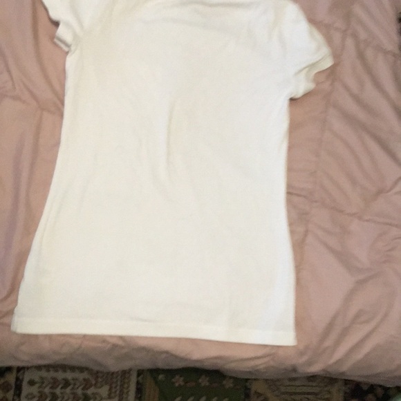 Cotton tee with gold buttons - Picture 4 of 4